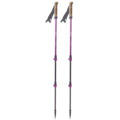 turistické hole PINGUIN ASCENT FL CORK 63-135cm Violet