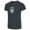 tričko OCÚN RAGLAN T Men Dark Grey India Ink Polaroid