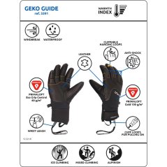rukavice CAMP GEKO GUIDE Black XL