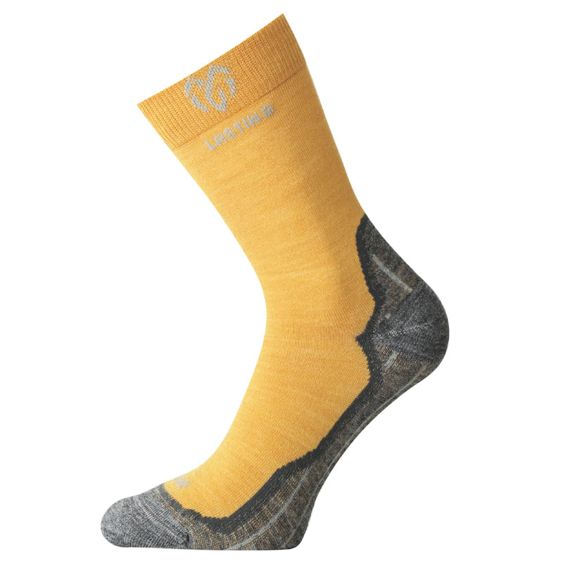 ponožky LASTING WHI 208 Mustard L (42-45)