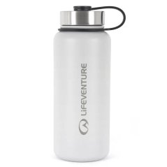 termofľaša LIFEVENTURE Stainless Steel FLASK 1L Matt Light Grey