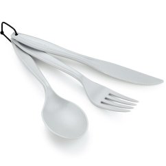 příborový set GSI Outdoors RING CUTLERY Set Eggshell