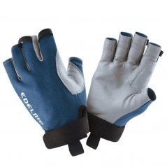 rukavice EDELRID Work Glove Open II Shark Blue
