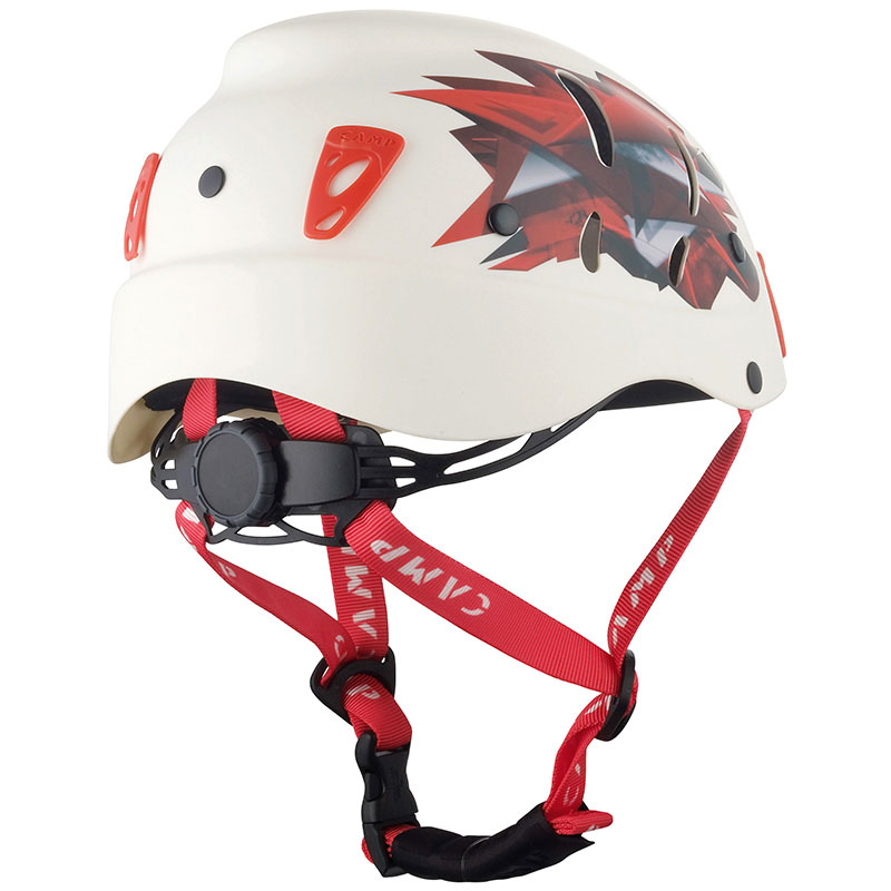přilba CAMP Armour White/Red 54-62cm