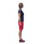 triko SALEWA SPORTY GRAPHIC DRY W S/S Tee Navy Blazer