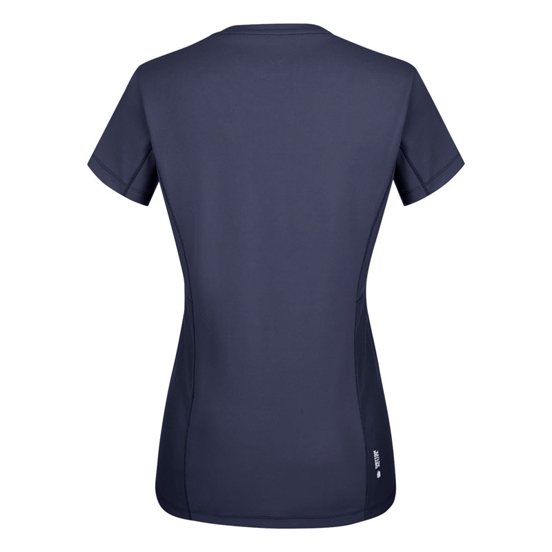 triko SALEWA SPORTY GRAPHIC DRY W S/S Tee Navy Blazer