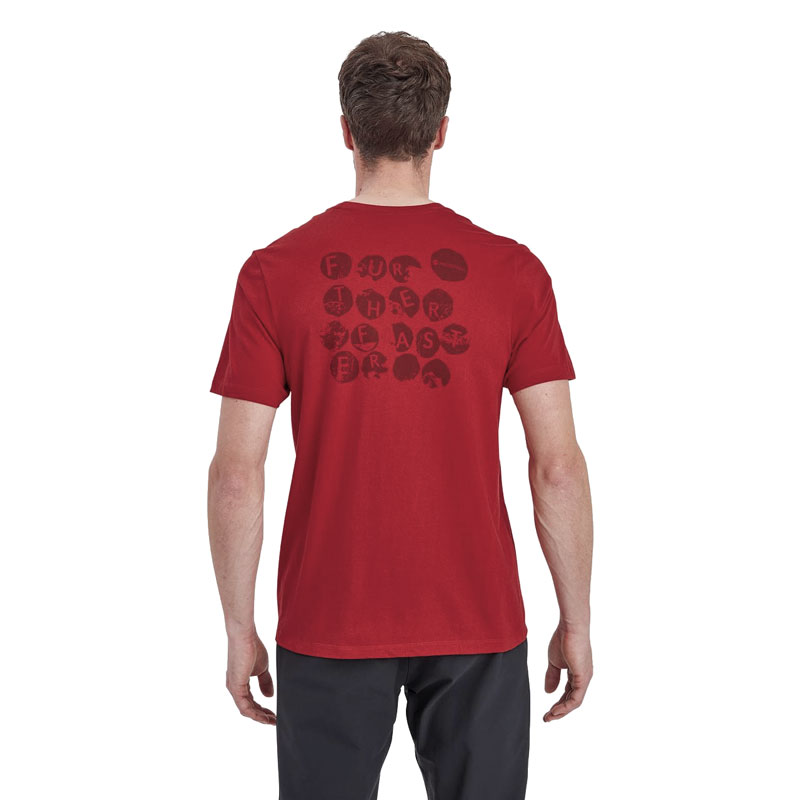 tričko MONTANE TRANSPOSE T-Shirt Acer Red
