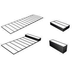 karimatka PINGUIN FOLD L ALU MAT Silver/Petrol