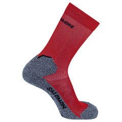 ponožky SALOMON Speedcross Crew 39-41 Fiery Red/Biking Red