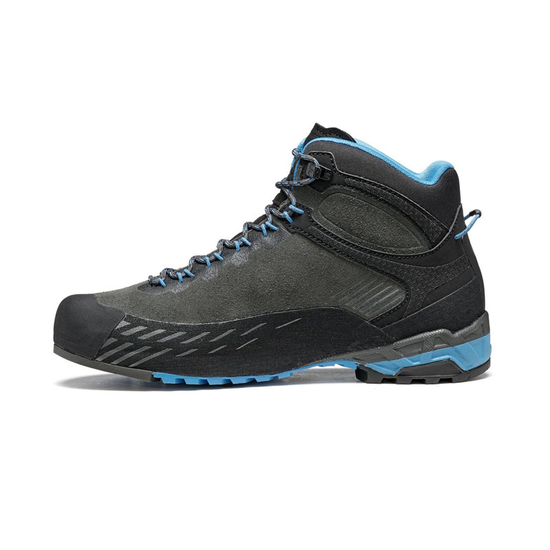 obuv ASOLO ELDO MID LTH GV ML Graphite/Blue Moon