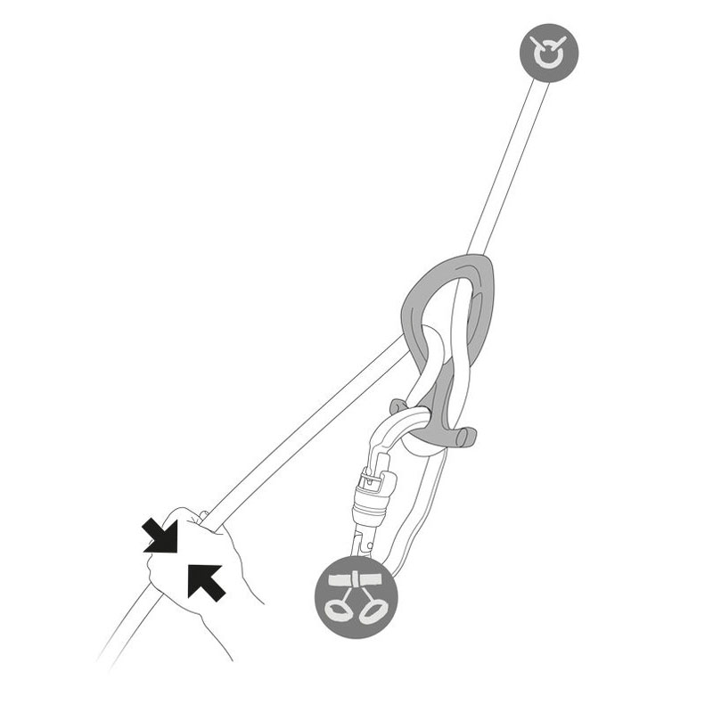 osma PETZL PIRANA CLUB Green