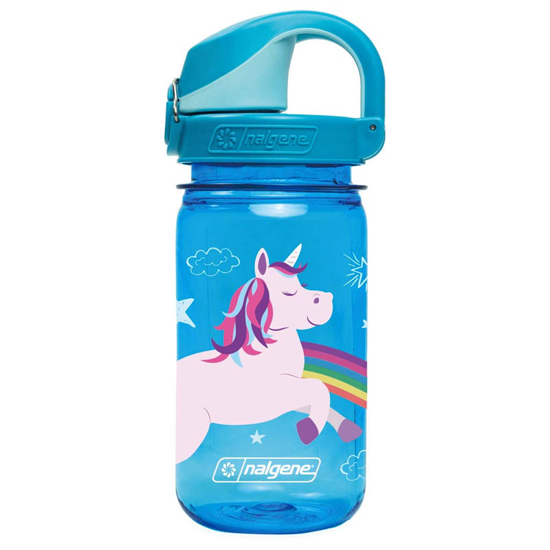 fľaša NALGENE ON THE FLY Kids Sustain 0.35 L Blue Unicorn