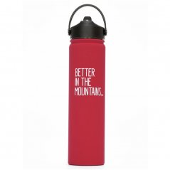 termo láhev TSL Outdoor Isothermal Bottle Stainless Steel 750ml Red