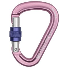 karabína BEAL BE SAFE SCREW Matt Pink