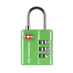 zámek LIFEVENTURE TSA COMBINATION LOCK Green