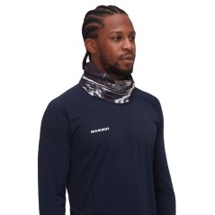 šátek MAMMUT NECK GAITER SENDER Black-White