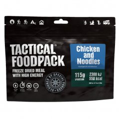 jídlo TACTICAL FOODPACK těstoviny s kuřecím masem 115g