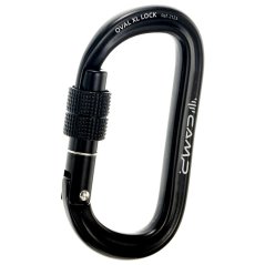 karabina CAMP OVAL XL LOCK Black