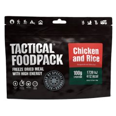 jídlo TACTICAL FOODPACK ryža s kuracím mäsom 100g