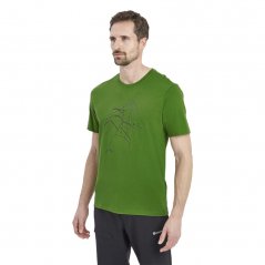 triko MONTANE ABSTRACT T-Shirt Alder Green