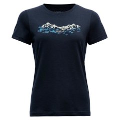 tričko DEVOLD EIDSDAL Merino 150 Tee Woman Ink