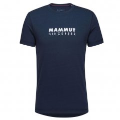triko MAMMUT CORE T-Shirt Men Logo Marine