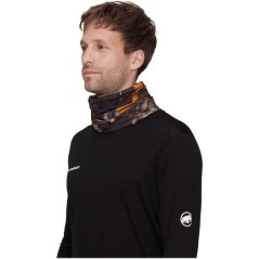 šátek MAMMUT NECK GAITER SENDER Black-Tangerine