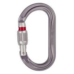 karabina PETZL OK SCREW-LOCK Gray