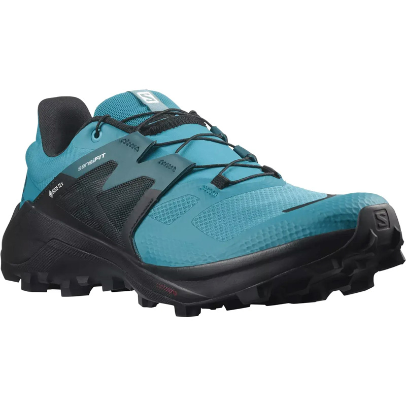 boty SALOMON WILDCROSS 2 GTX Barrier Reef/Black/Mallard Blue