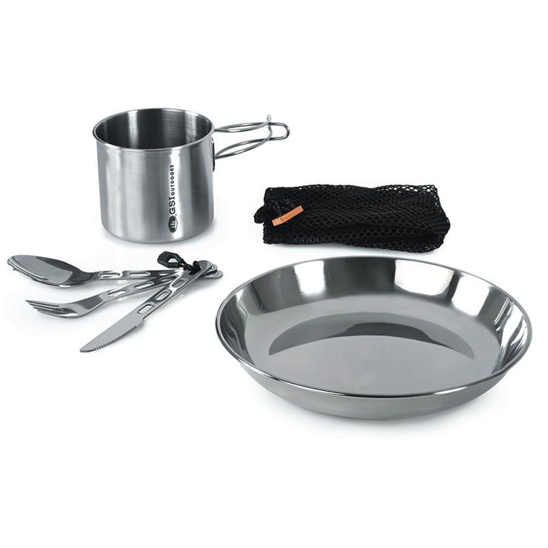 riad GSI Outdoors Glacier Stainless 1 Person Set