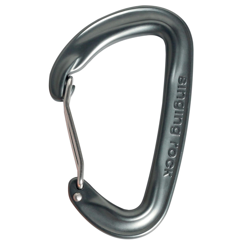 karabina SINGING ROCK VISION Straight Grey