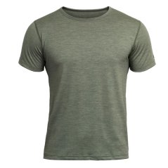 tričko DEVOLD BREEZE Merino 150 T-Shirt Man Lichen Melange