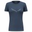 triko SALEWA SOLID DRY W T-Shirt Premium Navy Melange