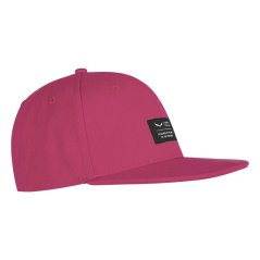 šiltovka SALEWA PUEZ CANVAS FLAT Cap Pink Rose Red