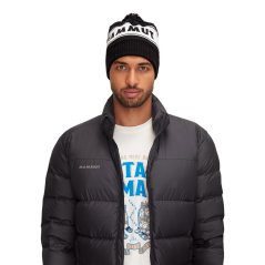 čepice MAMMUT PEAKS Beanie Black-White
