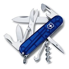 nůž VICTORINOX CLIMBER Blue Transparent