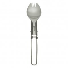 skladací titánový príbor ESBIT Titanium 2-In-1 Fork/Spoon