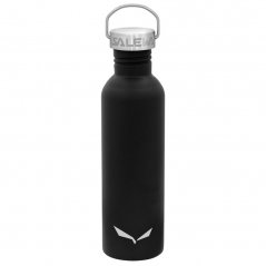 fľaša SALEWA AURINO Stainless Steel Bottle 1 L Black