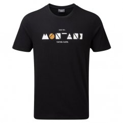 tričko MONTANE GEOMETRY T-Shirt Black