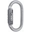 oceľová karabína CAMP STEEL OVAL PRO 2LOCK