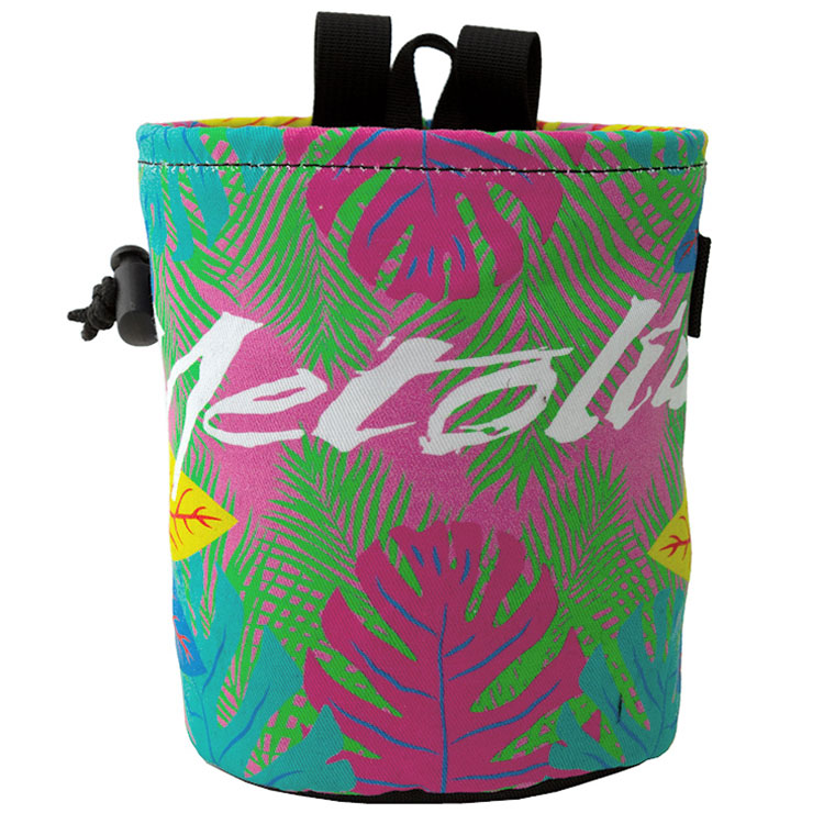 pytlík na magnézium METOLIUS LEAF CAMO COMP Chalk Bag Pink