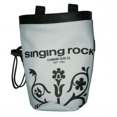vrecko SINGING ROCK Chalk Bag L Grey