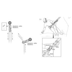 karabína s kladkou PETZL ROLLCLIP Z Triact-Lock