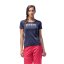 triko SALEWA SPORTY GRAPHIC DRY W S/S Tee Navy Blazer