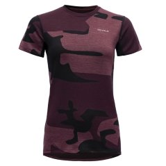 tričko DEVOLD KLOVSTIEN Merino Tee Woman Beetroot