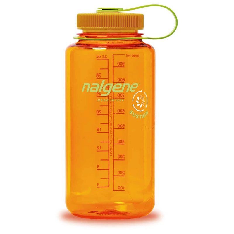 fľaša NALGENE WIDE MOUTH Sustain 1 L Clementine