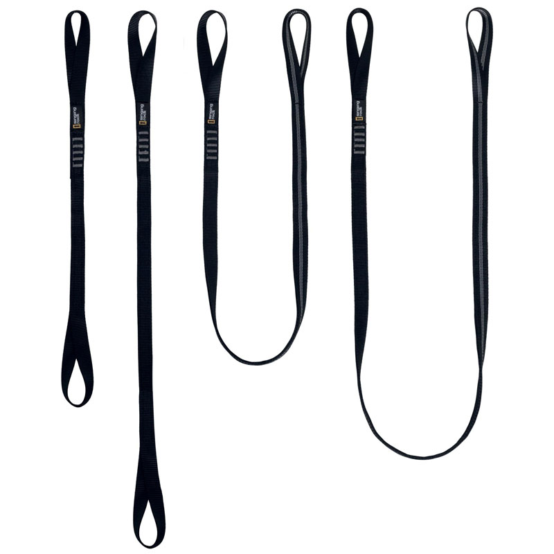 slučka SINGING ROCK ANCHOR SLING 20mm 120cm Black