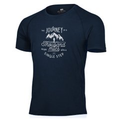tričko LASTING JOURNEY Merino Wool 160g Men Navy Blue