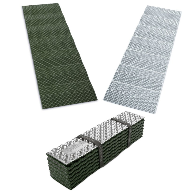 karimatka PINGUIN FOLD L ALU MAT Silver/Green