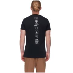 triko MAMMUT MASSONE T-Shirt Men Emblems Black